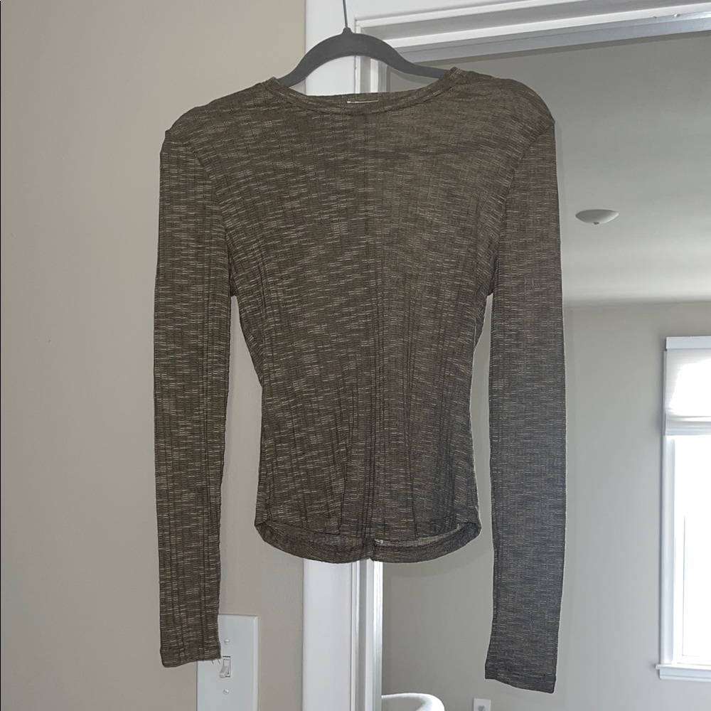 Semi Sheer Free People Top